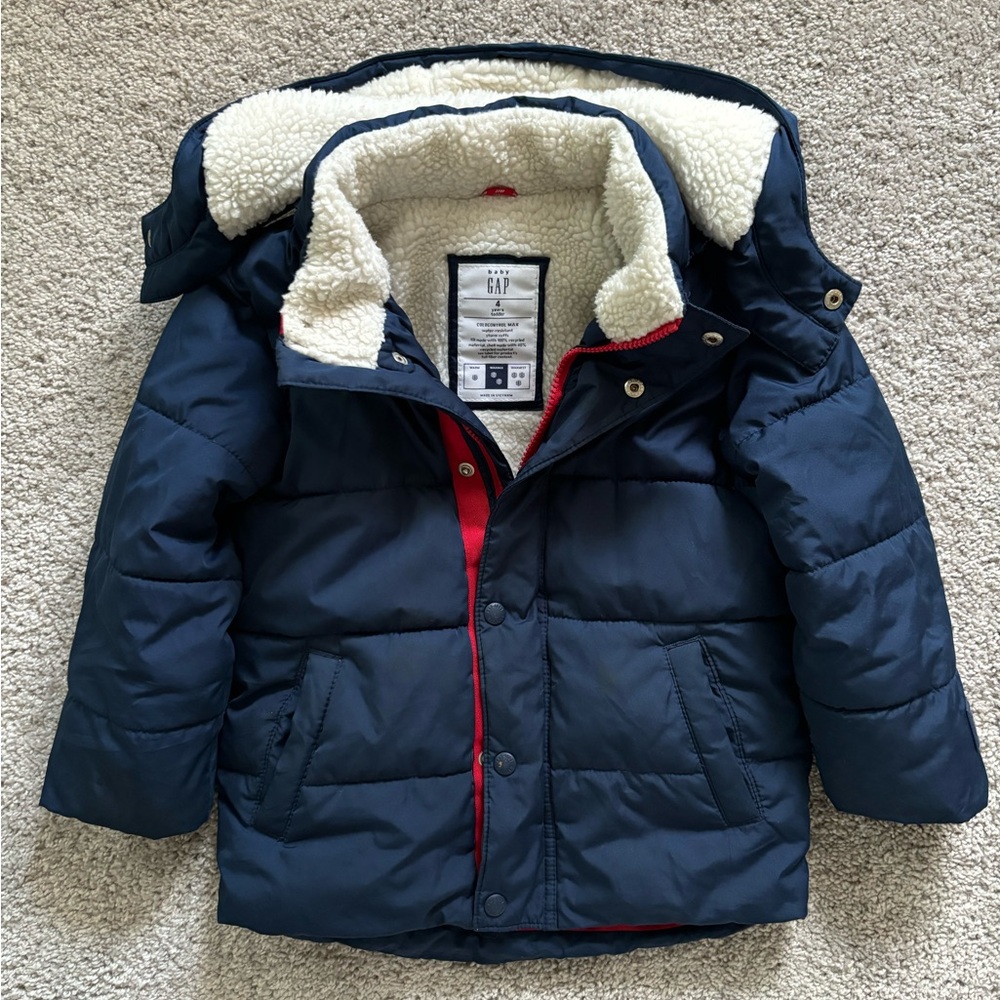 Baby Gap Coldcontrol Max Puffer Coat 4 Years